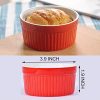 Porcelain Souffle Dish Ramekins Bakeware Set - Image 5