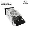K BASIX Cheese Grater & Shredder - Stainless Steel - Image 5