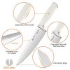 Knife Set, AILUKI 19 - Piece Kitchen Knife Set - Image 5