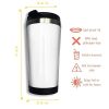 Insulated Reusable Travel Coffee Tumbler Mug - Image 2