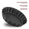 Laxinis World 4” Quiche Pans with Removable Bottom - Image 4