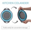 Homeries Kitchen Collapsible Colander (Set of 4) - Image 2