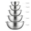 Premium Stainless Steel, Mixing Bowls (Set of 5) - Image 4