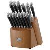 Chicago Cutlery Fusion 17-Piece Knife Set – High-Carbon Stainless Steel & Chestnut-Stain Block 🍴 - Image 7