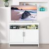 Bonnlo Sideboard Buffet Storage Cabinet, Kitchen Storage - Image 6