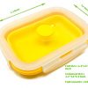 Set of 4 Collapsible Silicone Food Storage Container - Image 4