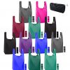 12 pack reusable bags for shopping. Ripstop Eco friendly recycle bags. Reusable grocery bags foldable washable reusable XL tote bags bulk with handles. 50 lb grocery bag holder. Heavy duty tote bags
