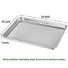 Baking Sheet, E-far Cookie Sheet Baking Tray Pan, Stainless Steel - Image 2
