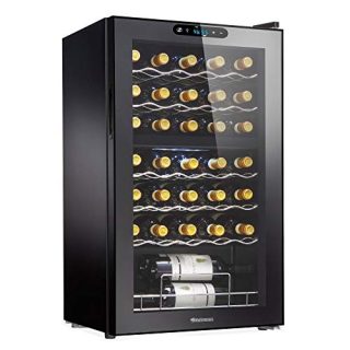 Wine Enthusiast 32-Bottle Dual Zone MAX Compressor Wine Cooler