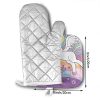 Children's Rainbow Unicorn Oven Mitts and Potholders - Image 3