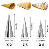 26 PCS Cannoli Tubes, Woohome Stainless Steel Cannoli Forms - Image 4