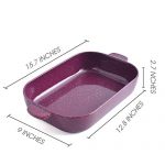 KVV Baking Dish 13X9 Inches Rectangle Backware Set Ceramics Pans - Image 4