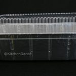 Disposable Aluminum 2 Lb. Loaf Pan with Clear Plastic Snap - Image 2