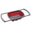 Qimh Colander collapsible, Colander Strainer Over The Sink - Image 3