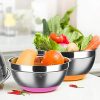 Stainless Steel Mixing Bowls Set of 6, Non Slip - Image 3
