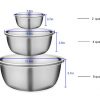 Gereen 3-Piece 18/8 304 Stainless Steel Mixing Bowls - Image 5