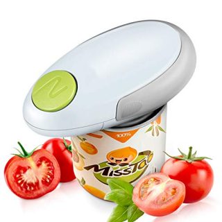 Electric Can Opener, 2020 Upgraded Smooth Edge Automatic Can Opener for Any Size, Best Kitchen Gadget for Arthritis and Seniors