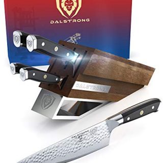 DALSTRONG Knife Set Block - Shogun Series X Knife Set - AUS-10V High-Carbon Japanese Super Steel - 5 pieces
