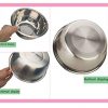 Gereen 3-Piece 18/8 304 Stainless Steel Mixing Bowls - Image 6