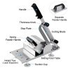 Manual Frozen Meat Slicer, befen Stainless Steel Meat Cutter - Image 3