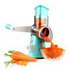 Round Mandoline Drum Slicer Rotary Cheese Grater - Image 2
