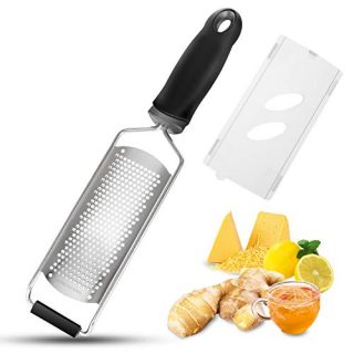 Lemon Zester with Black Soft Grip Handle