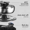 Aicook Electric Tea Kettle 1.7L Glass Teapot with One Touch Temperature Control - Image 6