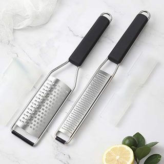 2-piece Grater Set with Medium Shredder