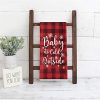 Artoid Mode Red and Black Buffalo Plaid, Christmas Winter - Image 4