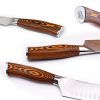 TUO Kitchen Knife Set with Wooden Block - Image 5