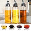 Marbrasse Olive Oil Dispenser Bottle, 17 Oz Vinegar Dispensing Cruets - Image 2