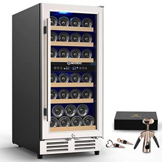 Dual Zone Wine Cooler Refrigerator Built-in