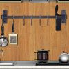 Dseap Pot Rack - Pots and Pans Hanging Rack Rail with 8 Hooks - Image 4