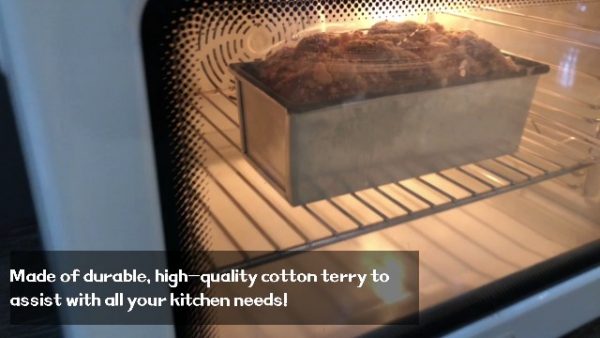 FIGROL Kitchen Oven Mitts, Microwave Oven Glove - Image 7