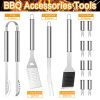BBQ Grill Accessories BBQ Tools Set, AISITIN 35 PCS BBQ Grilling Accessories - Image 2