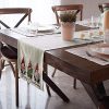 Artoid Mode Buffalo Plaid Polka Dot Gnomes Table Runner - Image 3