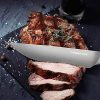 FASAKA 4 piece Dinner Knives set, Stainless Steel Dinner Serrated Steak - Image 2