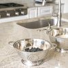 BirdRock Home Round Stainless Steel Colander - Image 4