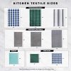DII Cotton Oversized Kitchen Dish Towels 18 x 28" and Dishcloth - Image 9