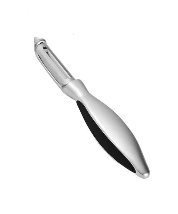 Vegetable Peeler Potato Peelers for Kitchen, Hercaise Multifunctional Fruit Peeling Tool with Rotary Blade, Potato Eye Remover & Ergonomic Handle for Veggie, Tomato, Apple, Carrot (Silver)