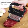 Meat Tenderizer with 48 Stainless Steel Ultra Sharp Needle Blades - Image 7