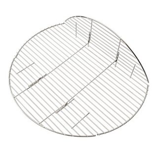 Onlyfire BBQ Solid Stainless Steel Rod Foldable Cooking Grates for Grill, Fire Pit, 30-inch