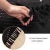 Boho Kitchen Rug Runner Black with Tassel - Image 7