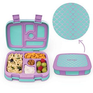 Leak-Proof, 5-Compartment Bento-Style Kids Lunch Box