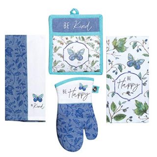 Kay Dee Designs Butterfly Themed Kitchen Linen Set
