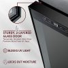Schmecke 18-Bottle Wine Cooler Refrigerator with Digital Temperature Control & Lock – Perfect for Red, White, Champagne & Sparkling Wines 🍷❄️ - Image 2