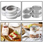 QUECAOCF 24 Pack Mason Canning Lids (Gold and Silver) - Image 7