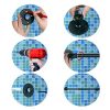 TLBTEK 31.5 Inch Black Pipe Pot Rack Wall Mounted - Image 7