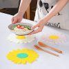 CLEBROOM 2 pcs Anti-Hot Silicone Trivet Mat,7.5 Inch - Image 7