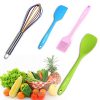 Kitchen Utensil Set - 11 Cooking Utensils - Colorful Silicone Kitchen Utensils - Image 3